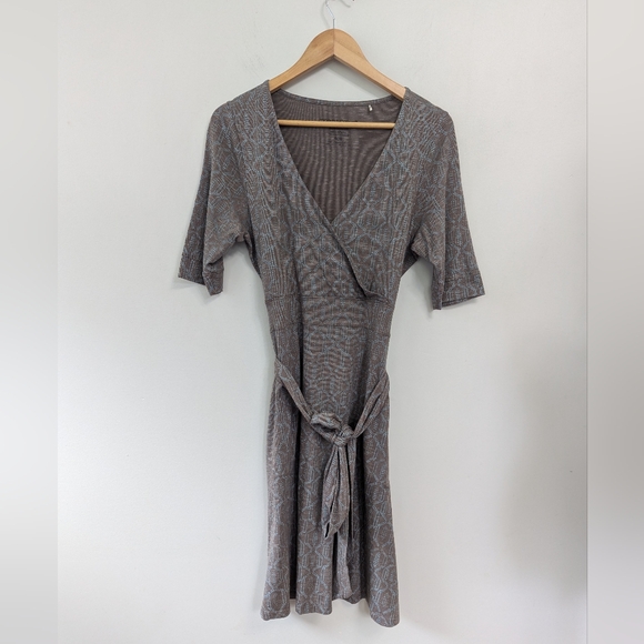 Toad&Co Dresses & Skirts - Toad&Co Cue Cafe Wrap Organic‎ Cotton Patterned Dress